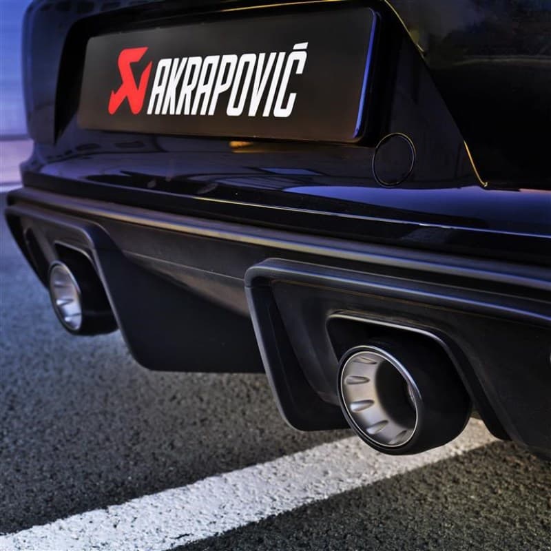 Akrapovic AKR Tail Pipe Set - Titanium